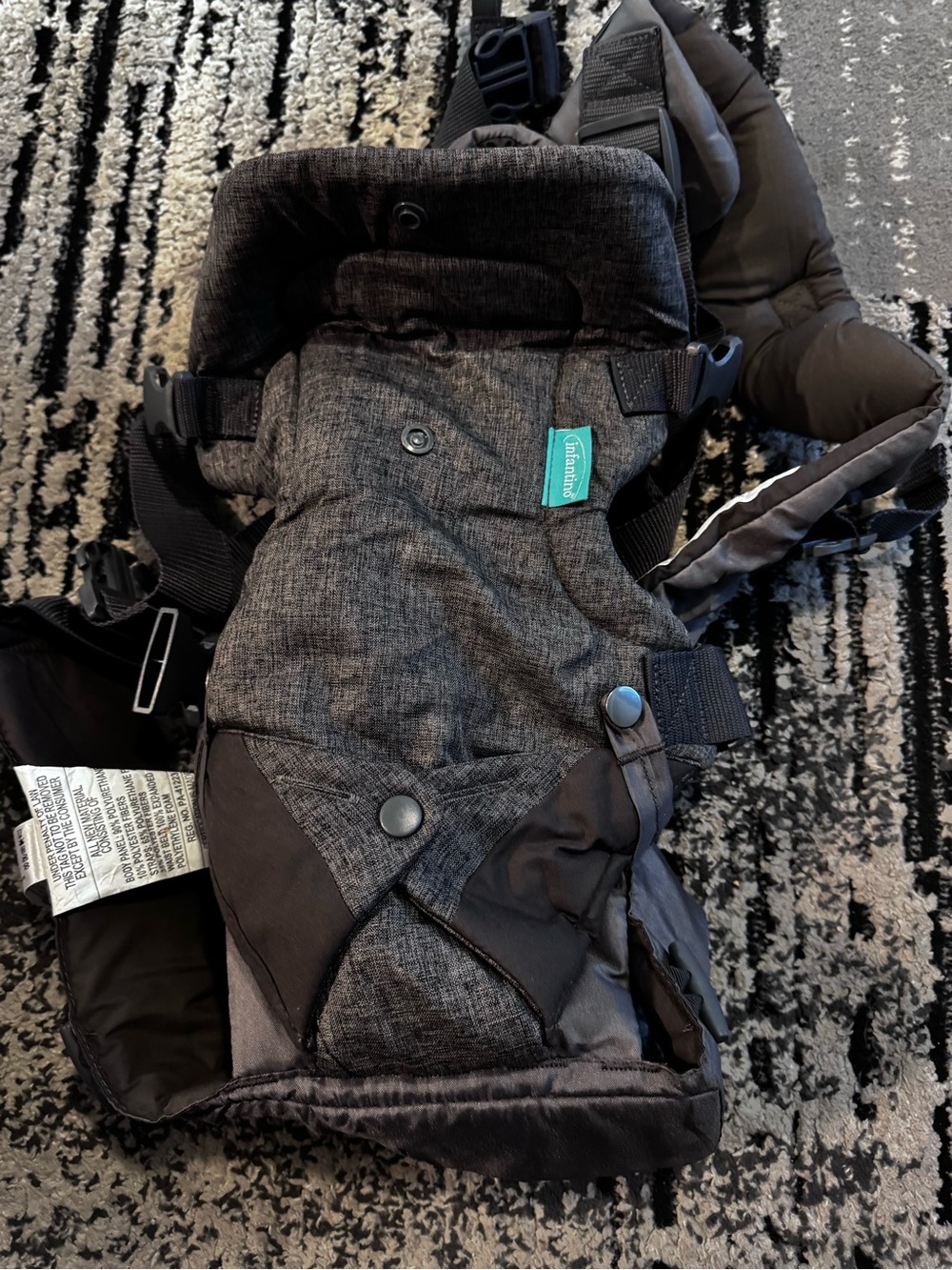 Infantino Gray Quilted Puffer Jacket